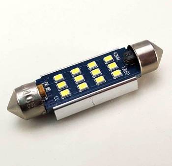 Fit FIAT Albea LED Interior Lighting Bulbs 12pcs Kit