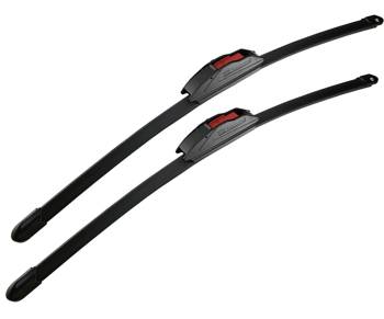 Fit LAND ROVER Discovery MK1 Sep.1989-Dec.1998 Front Flat Aero Wiper Blades 